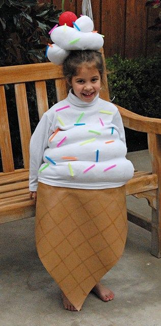 Best ideas about DIY Ice Cream Costume
. Save or Pin DIY Halloween Costume Ice Cream Cone Now.