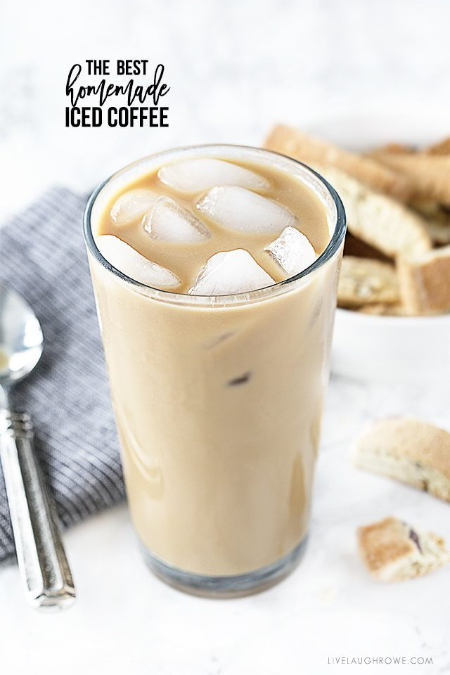 Best ideas about DIY Iced Coffee
. Save or Pin Homemade Iced Coffee Live Laugh Rowe Now.