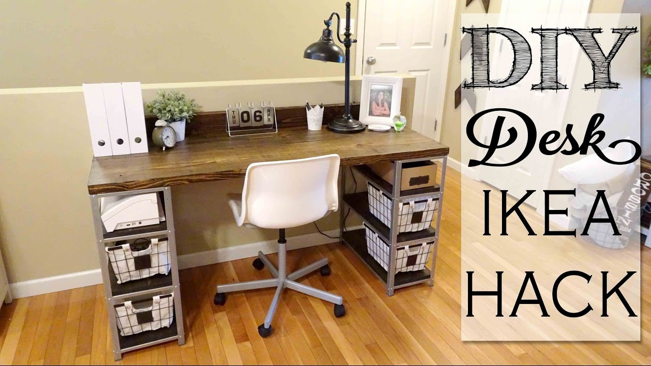 Best ideas about DIY Ikea Desk
. Save or Pin DIY Desk Build Now.