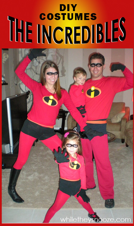 Best ideas about DIY Incredibles Costume
. Save or Pin While They Snooze How to Make The Incredibles Halloween Now.