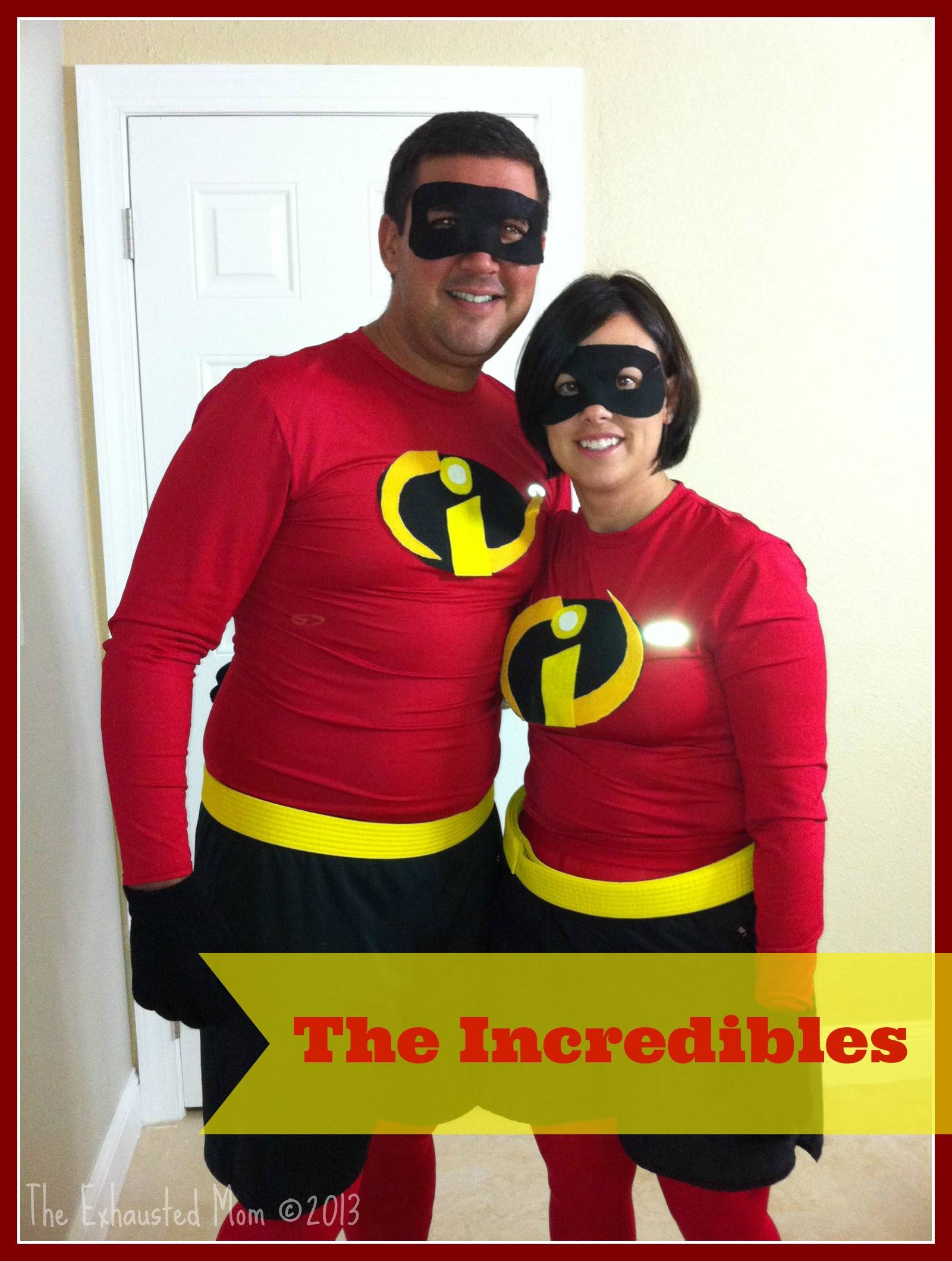 Best ideas about DIY Incredibles Costume
. Save or Pin Couples Halloween Costume Ideas The Exhausted Mom Now.