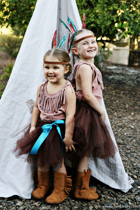 Best ideas about DIY Indian Costume
. Save or Pin 20 crafty days of halloween no sew indian costumes See Now.