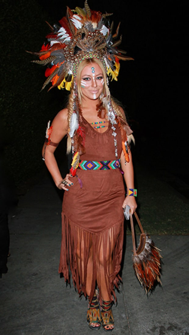 Best ideas about DIY Indian Halloween Costumes
. Save or Pin Aubrey O Day Celebs 2012 Halloween Costumes Now.