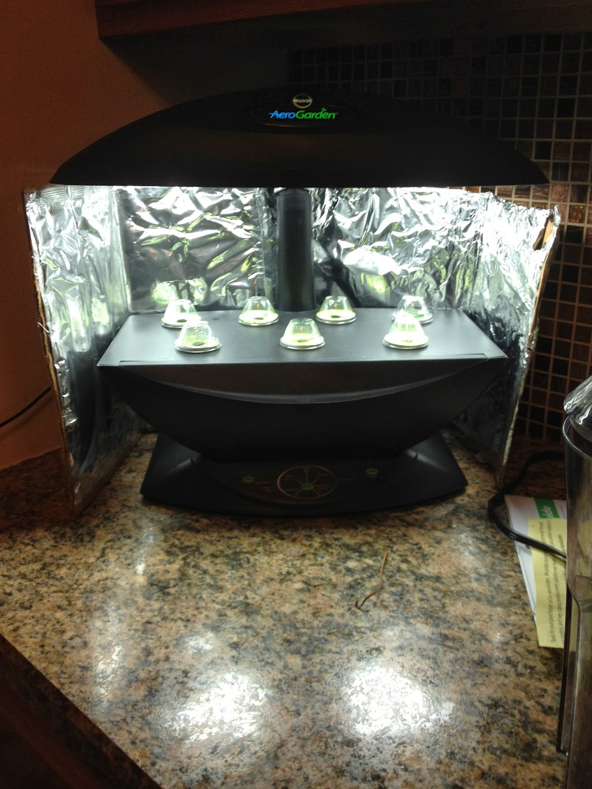 Best ideas about DIY Indoor Herb Garden With Grow Light
. Save or Pin DIY Aerogarden 7 Reflector Power Grow Light Booster Now.