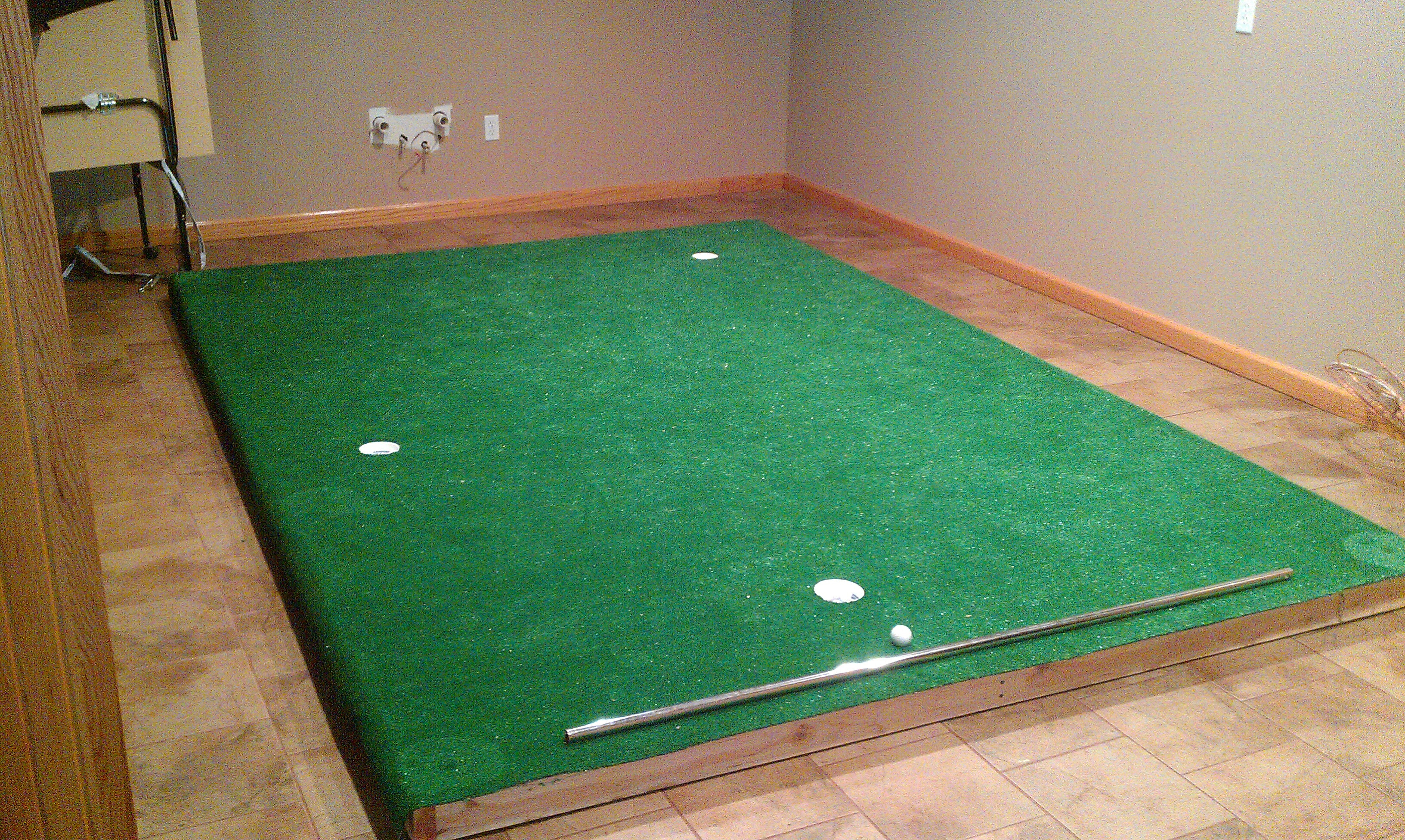 Best ideas about DIY Indoor Putting Green
. Save or Pin Built an indoor putting green Golf Talk The Sand Trap Now.