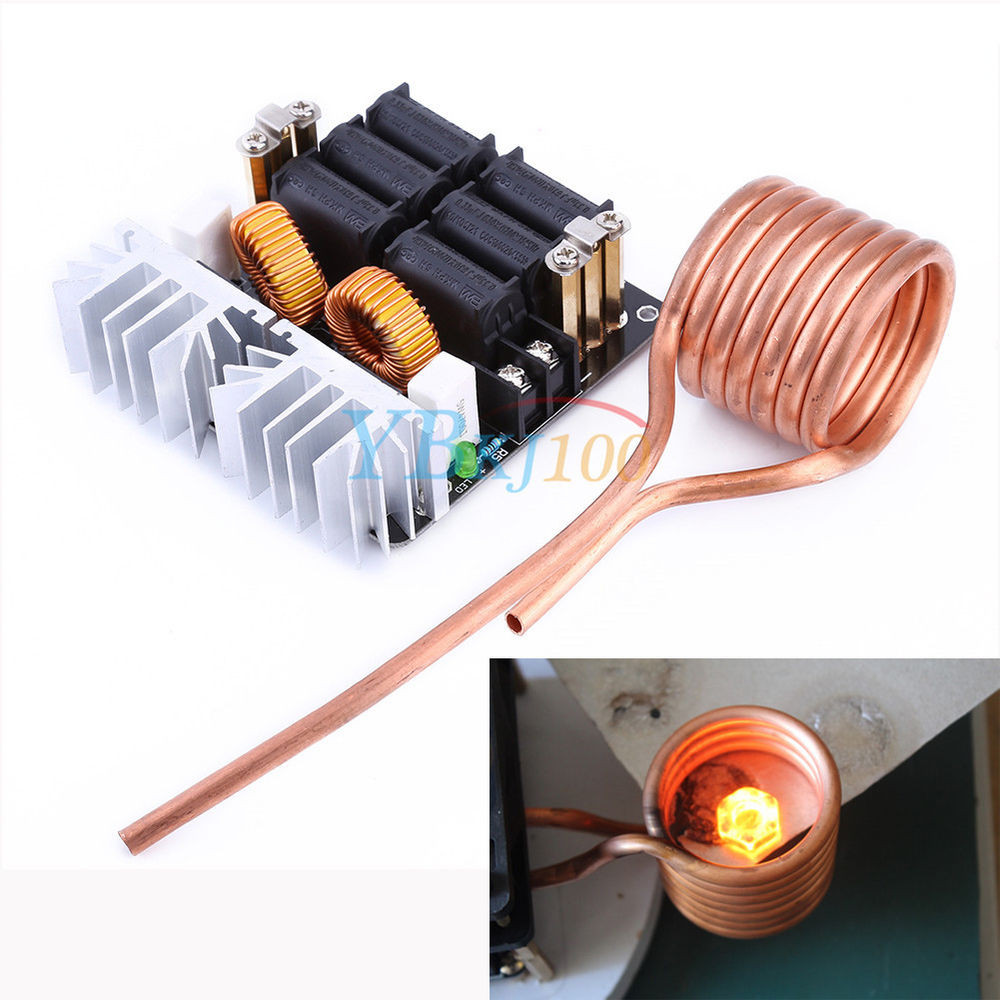 Best ideas about DIY Induction Heat
. Save or Pin 1000W ZVS Low Voltage Induction Heating Board Module Now.