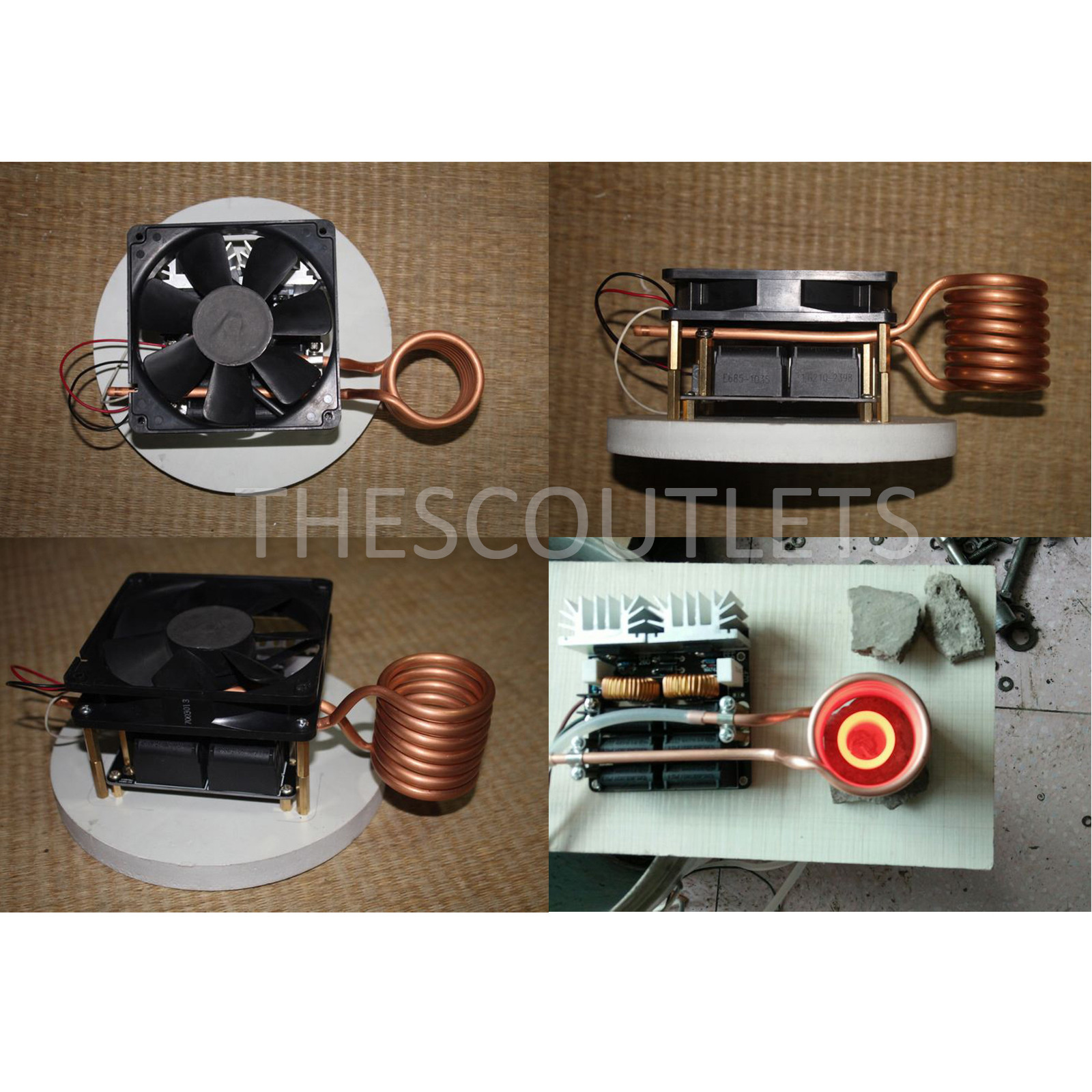 Best ideas about DIY Induction Heating
. Save or Pin DIY 1000W ZVS Low Voltage Induction Heating Board Module Now.