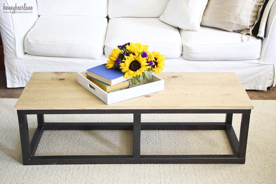 Best ideas about DIY Industrial Coffee Table
. Save or Pin DIY Industrial Coffee Table Honeybear Lane Now.