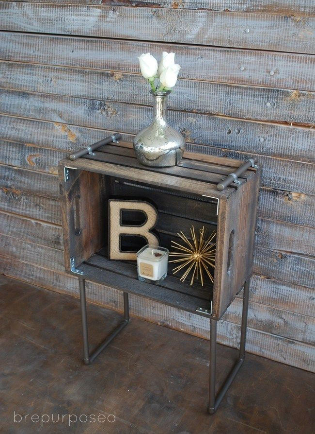 Best ideas about DIY Industrial Furniture
. Save or Pin Best 25 Industrial side table ideas on Pinterest Now.