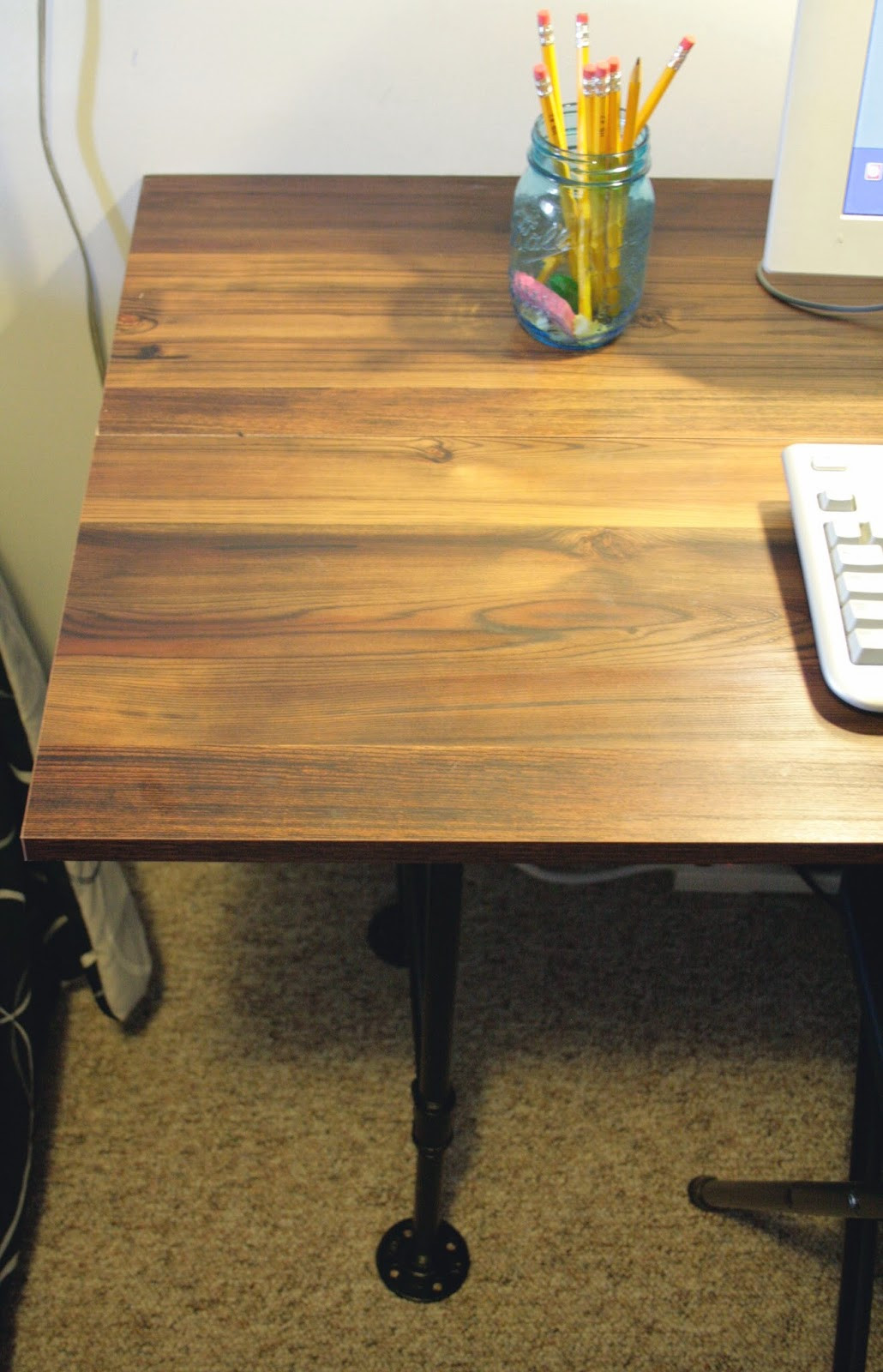 Best ideas about DIY Industrial Pipe Desk
. Save or Pin The Dieter Family Industrial Pipe Desk DIY Now.
