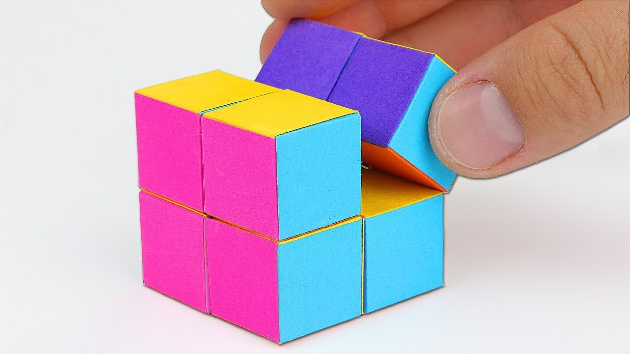 Best ideas about DIY Infinity Cube
. Save or Pin How To Make An INFINITY CUBE Out Paper Now.