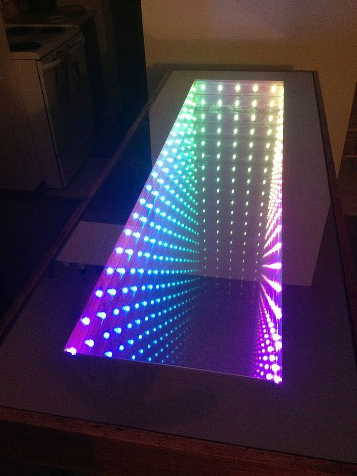 Best ideas about DIY Infinity Mirror
. Save or Pin An Infinity Table Cool stuff Now.