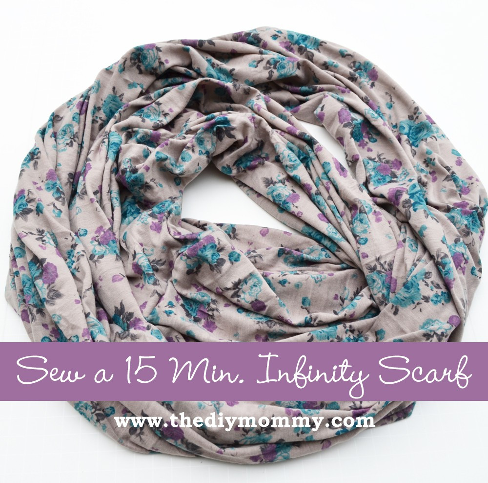 Best ideas about DIY Infinity Scarf
. Save or Pin Sew a 15 Minute Infinity Scarf Now.