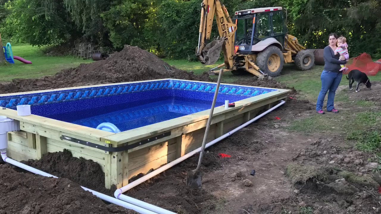 Best ideas about DIY Inground Pool
. Save or Pin DIY Wood In ground Swimming Pool Now.