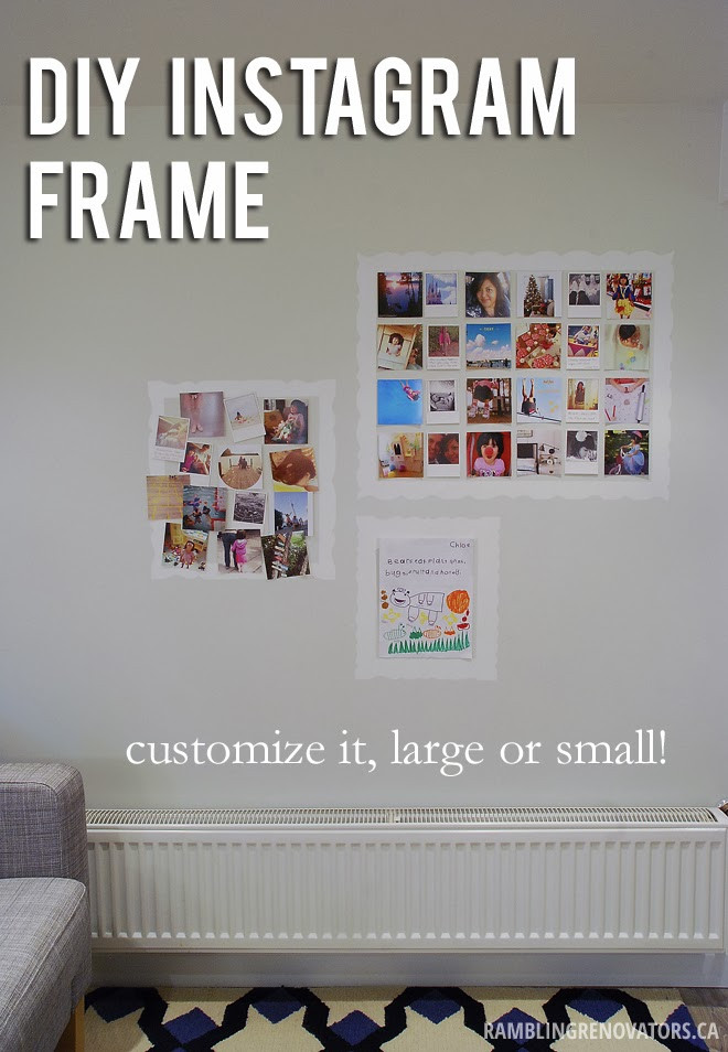 Best ideas about DIY Instagram Frame
. Save or Pin How I Display My Instagram s Rambling Renovators Now.