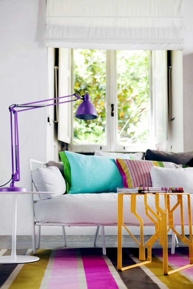Best ideas about DIY Interior Designing
. Save or Pin DIY Interior design with colorful cushions and rugs Now.