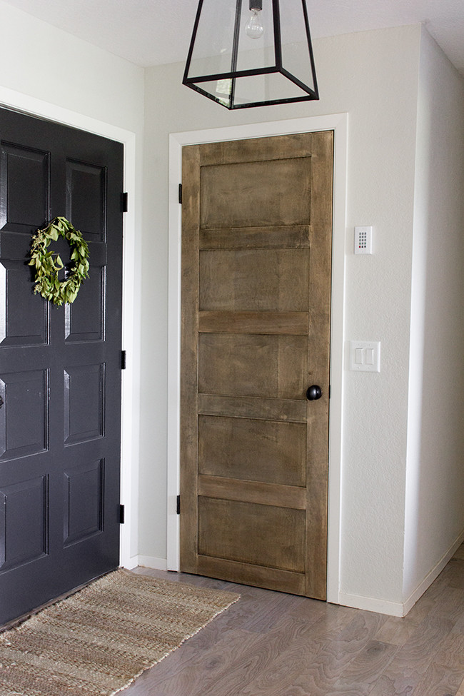 Best ideas about DIY Interior Doors
. Save or Pin Foyer Update DIY Salvaged Door Now.