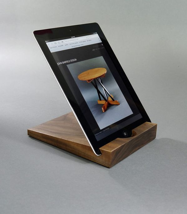 Best ideas about DIY Ipad Stand Wood
. Save or Pin 11 Cool Tablet Stands For The Modern Cook Kitchen Now.