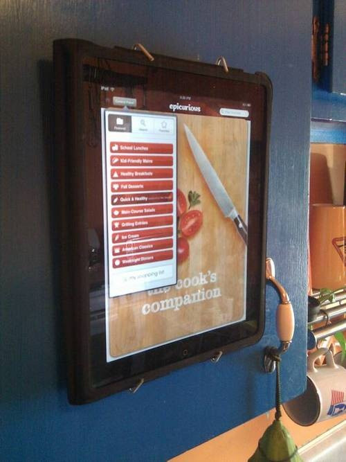 Best ideas about DIY Ipad Wall Mount
. Save or Pin How to Build A DIY $3 iPad Wall Mount Now.