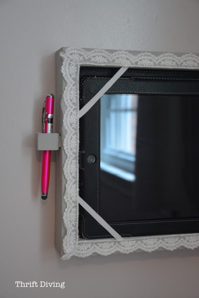 Best ideas about DIY Ipad Wall Mount
. Save or Pin How to Make a DIY Tablet Holder For Your Wall Now.