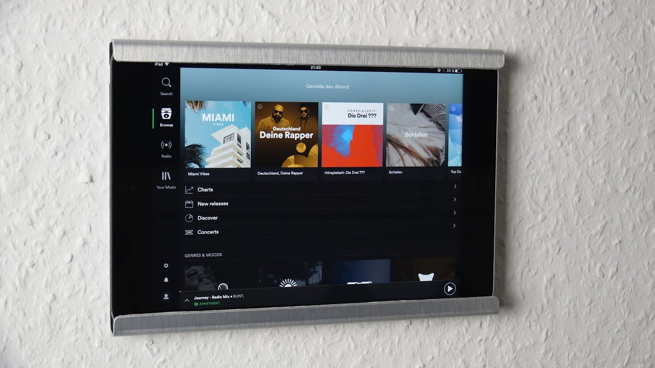 Best ideas about DIY Ipad Wall Mount
. Save or Pin Amazing iPad Wall Mount for $30 DIY Now.