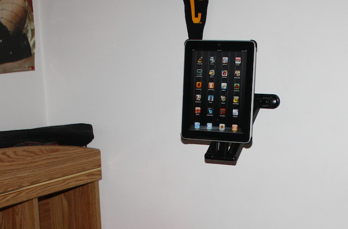 Best ideas about DIY Ipad Wall Mount
. Save or Pin The Lazy Man s DIY iPad Swivel Mount Now.