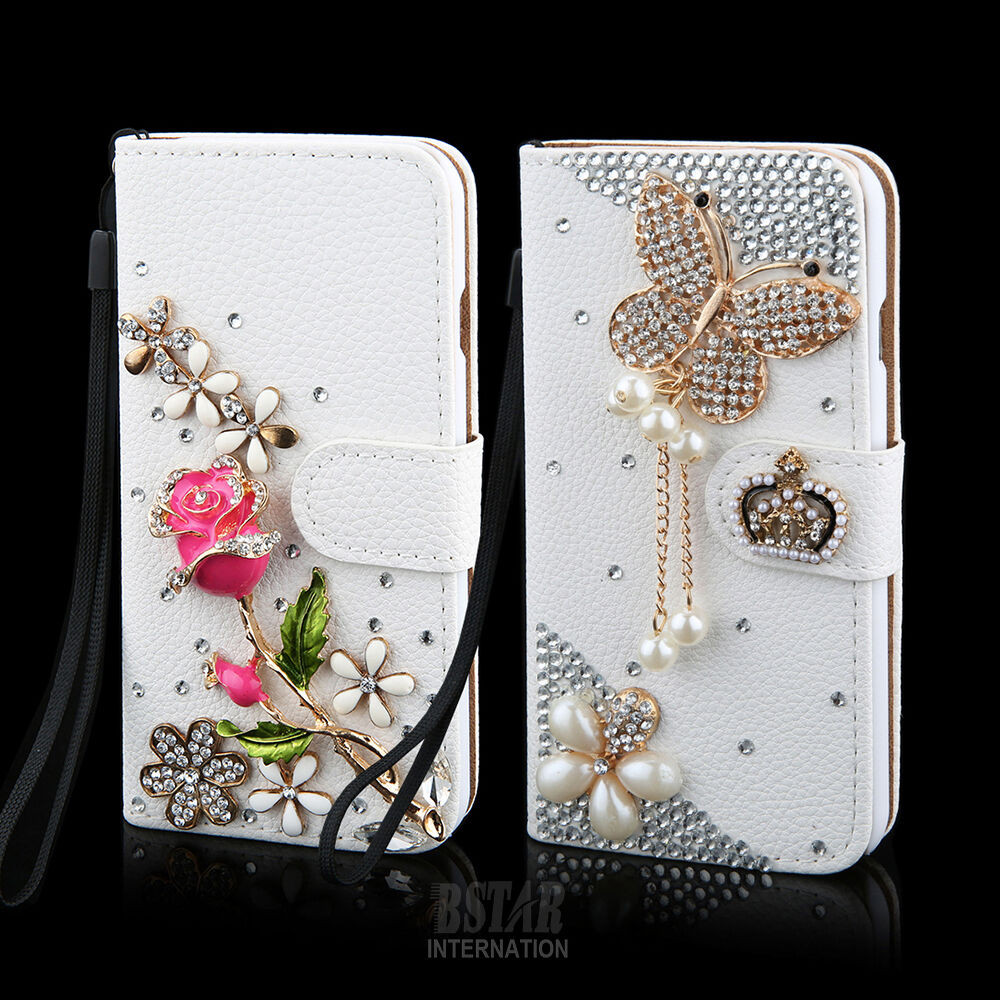 Best ideas about DIY Iphone 6 Cases
. Save or Pin Crystal Pearl DIY Flip Leather Wallet Case Cover for Now.