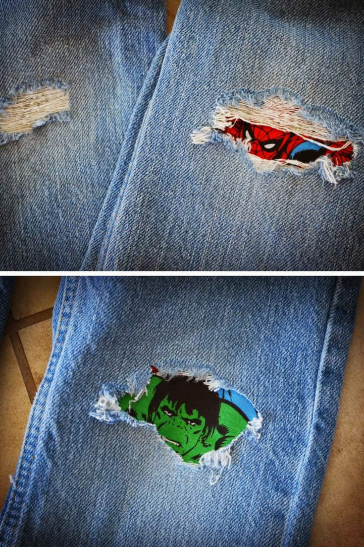 Best ideas about DIY Iron On Patches
. Save or Pin 15 Amazing Jean Patch Repair Ideas that are Basically Magic Now.