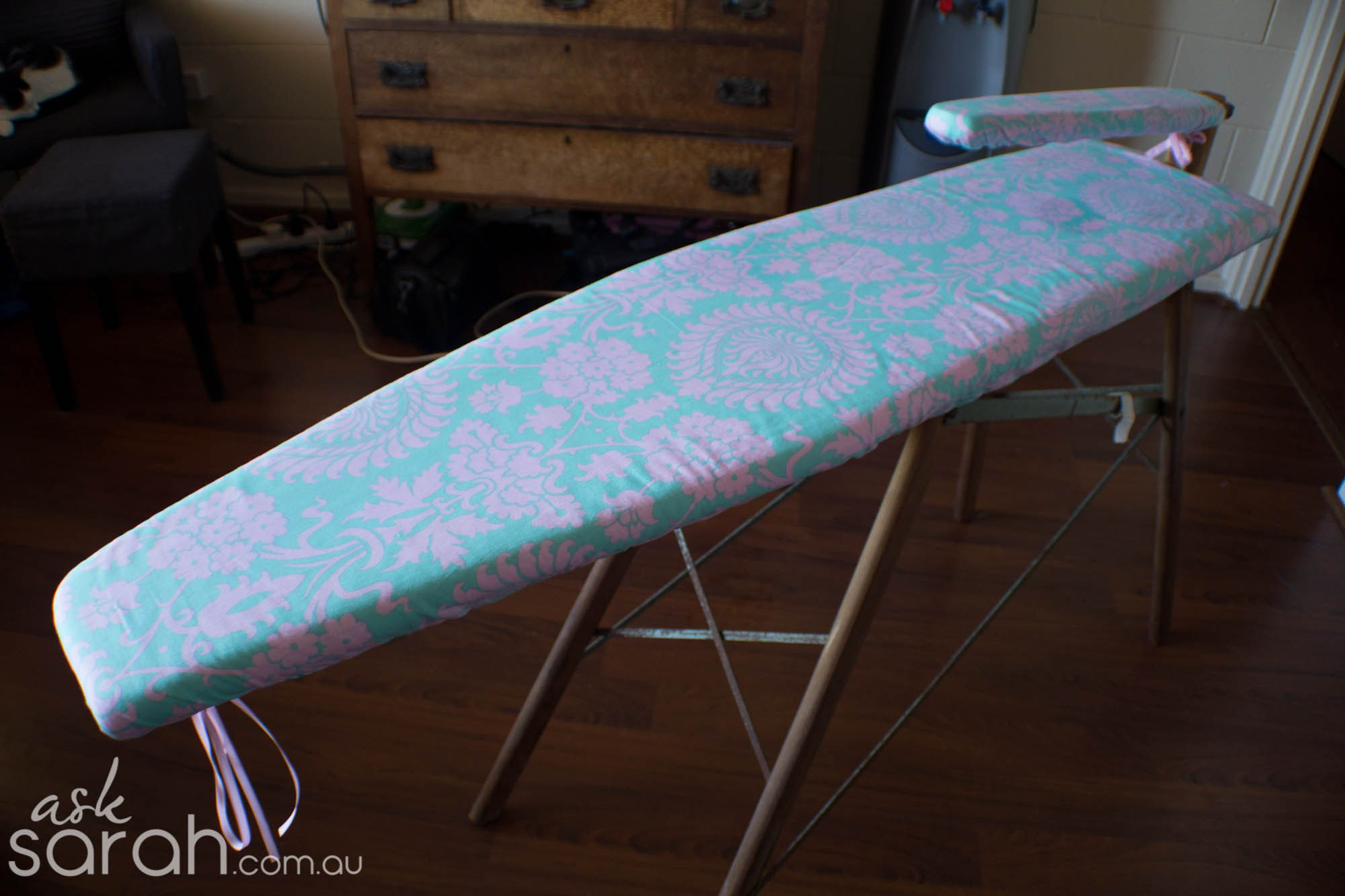 Best ideas about DIY Ironing Board
. Save or Pin Sew The Sweetest Vintage Ironing Board & DIY Ironing Now.