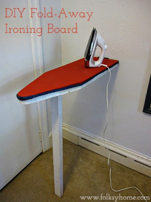 Best ideas about DIY Ironing Board
. Save or Pin 30 Brilliant Ways to Organize and Add Storage to Laundry Now.