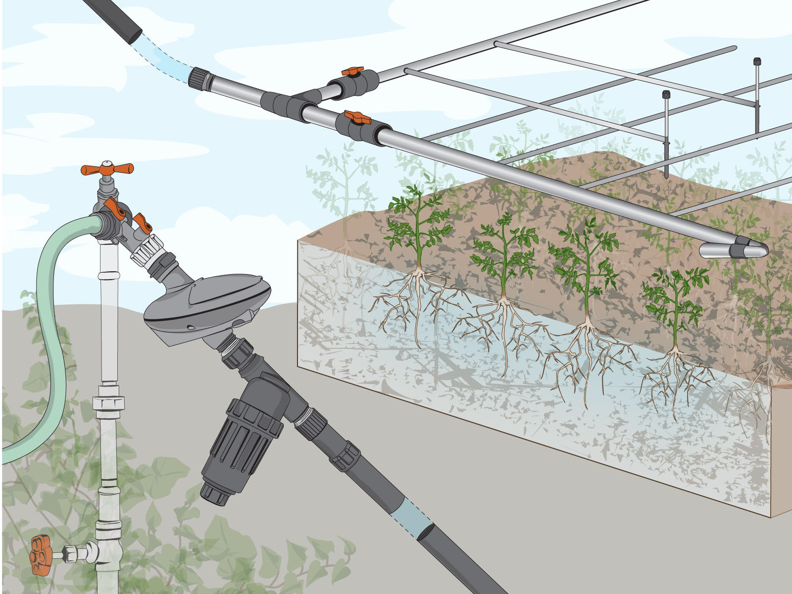 Best ideas about DIY Irrigation System For Garden
. Save or Pin 12 DIY Drip Irrigation To Water Your Plants Frugally Now.