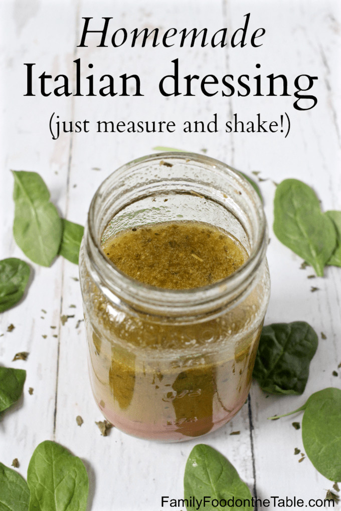 Best ideas about DIY Italian Dressing
. Save or Pin Homemade Italian dressing Family Food on the Table Now.