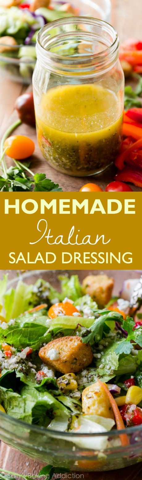 Best ideas about DIY Italian Dressing
. Save or Pin Homemade Italian Dressing Sallys Baking Addiction Now.