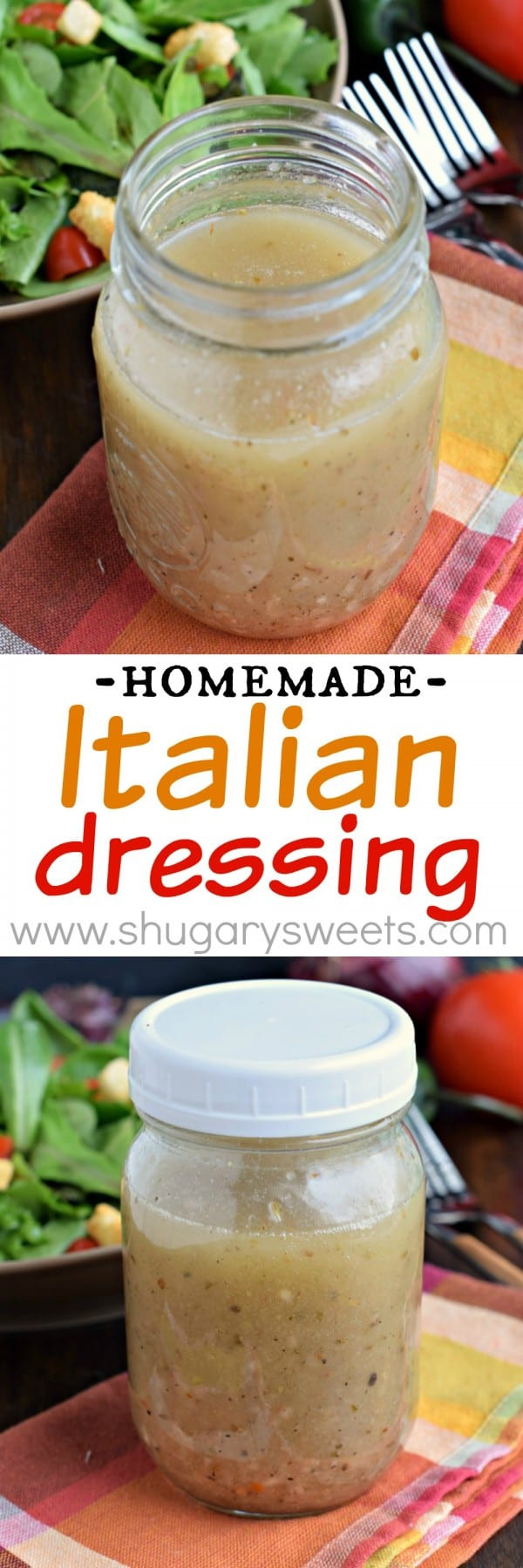 Best ideas about DIY Italian Dressing
. Save or Pin Homemade Italian Dressing Shugary Sweets Now.