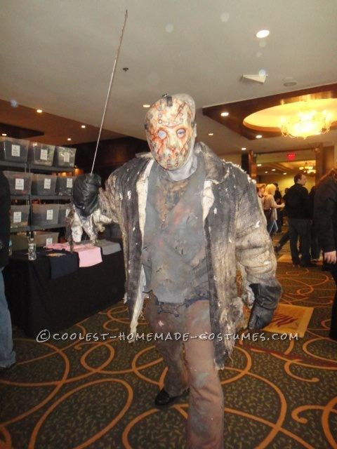 Best ideas about DIY Jason Costume
. Save or Pin Scary Homemade Jason Voorhees Costume from Freddy vs Now.