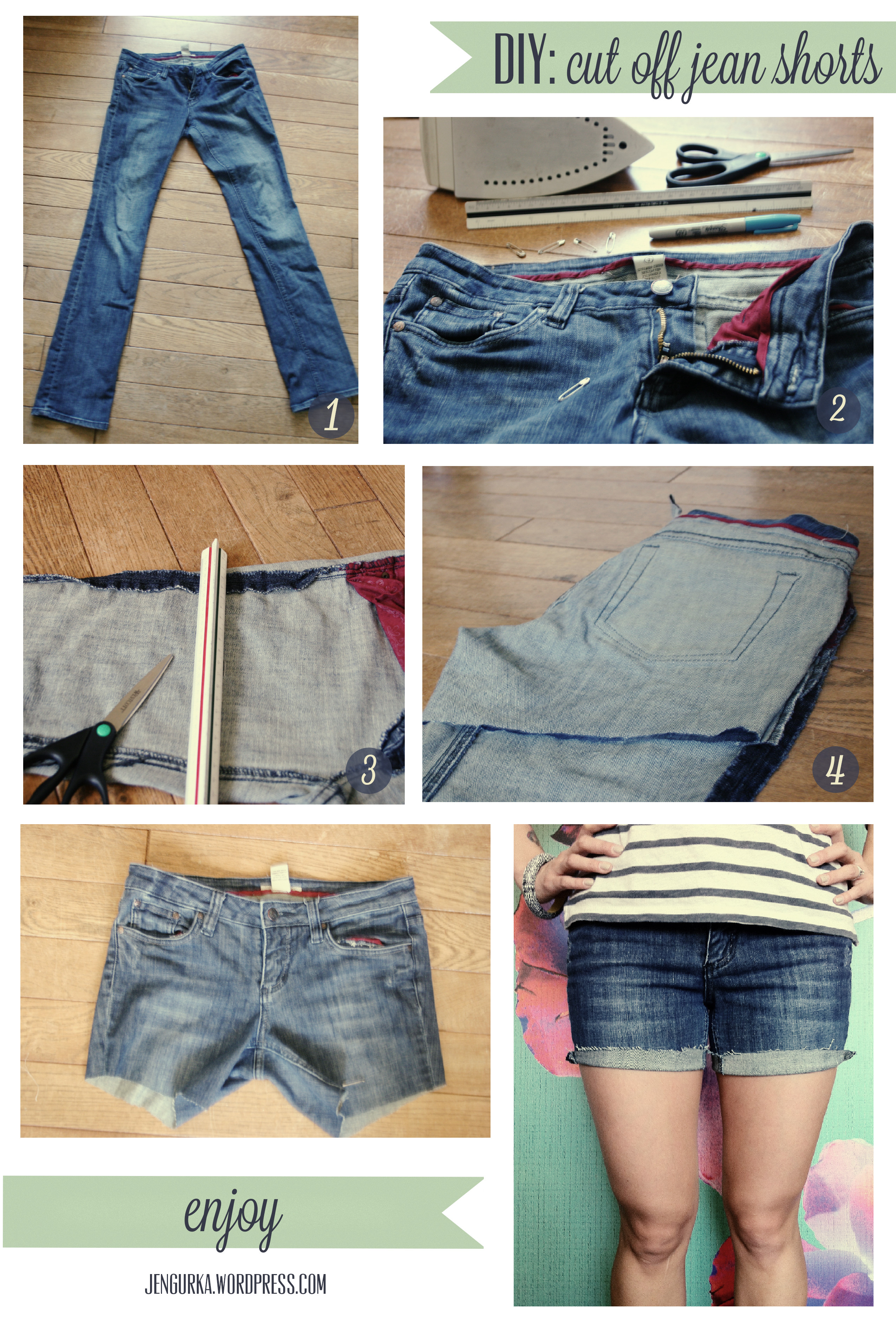 Best ideas about DIY Jean Shorts
. Save or Pin DIY Cut f Jean Shorts Now.