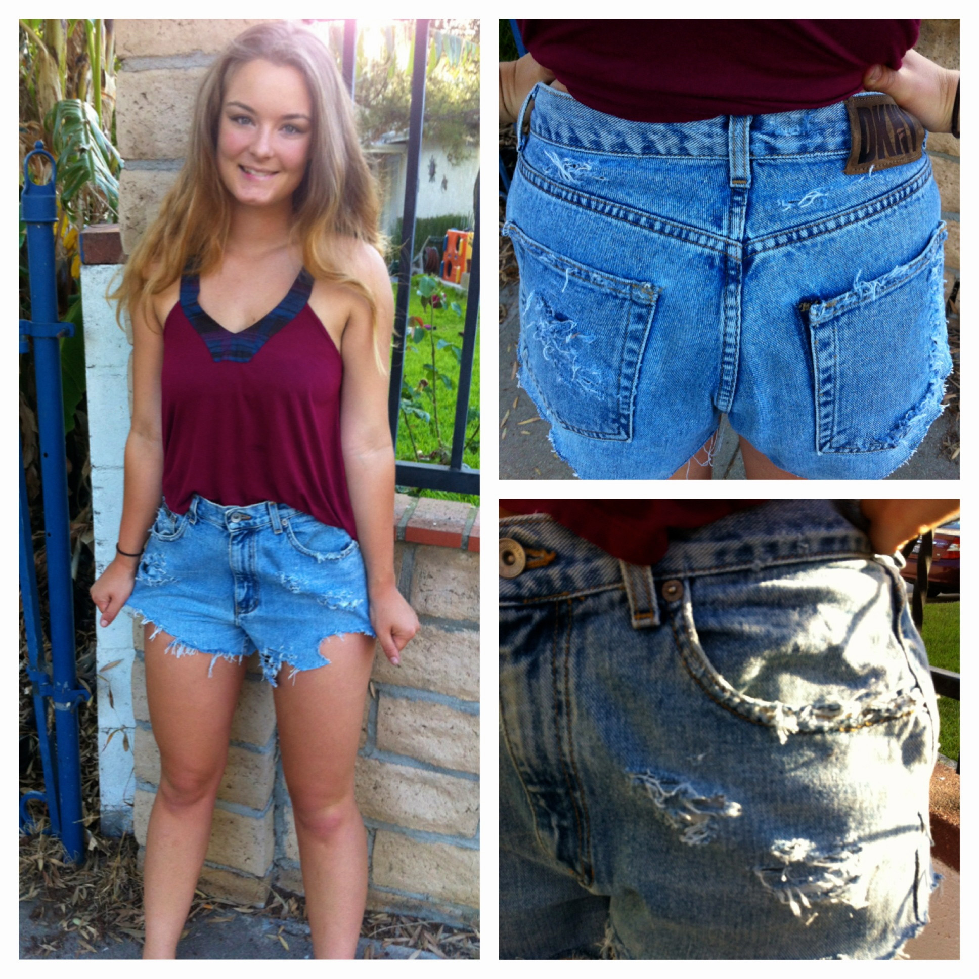 Best ideas about DIY Jean Shorts
. Save or Pin DIY High Waisted Denim Shorts Step by Step Instructions Now.