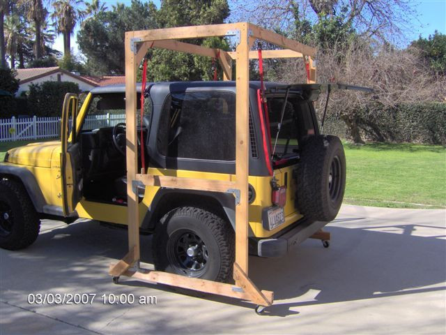 Best ideas about DIY Jeep Top Hoist
. Save or Pin Jeep hardtop hoist jeeps Pinterest Now.
