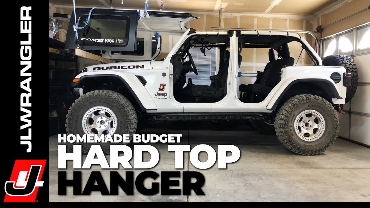 Best ideas about DIY Jeep Top Hoist
. Save or Pin Jeep JL Wrangler HARD TOP HOIST DIY Homemade Ceiling Now.