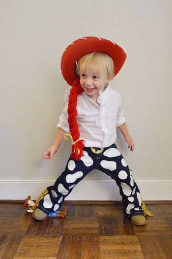 Best ideas about DIY Jessie Costume
. Save or Pin Homemade Jesse & Slinky Dog Costumes From Toy Story Now.