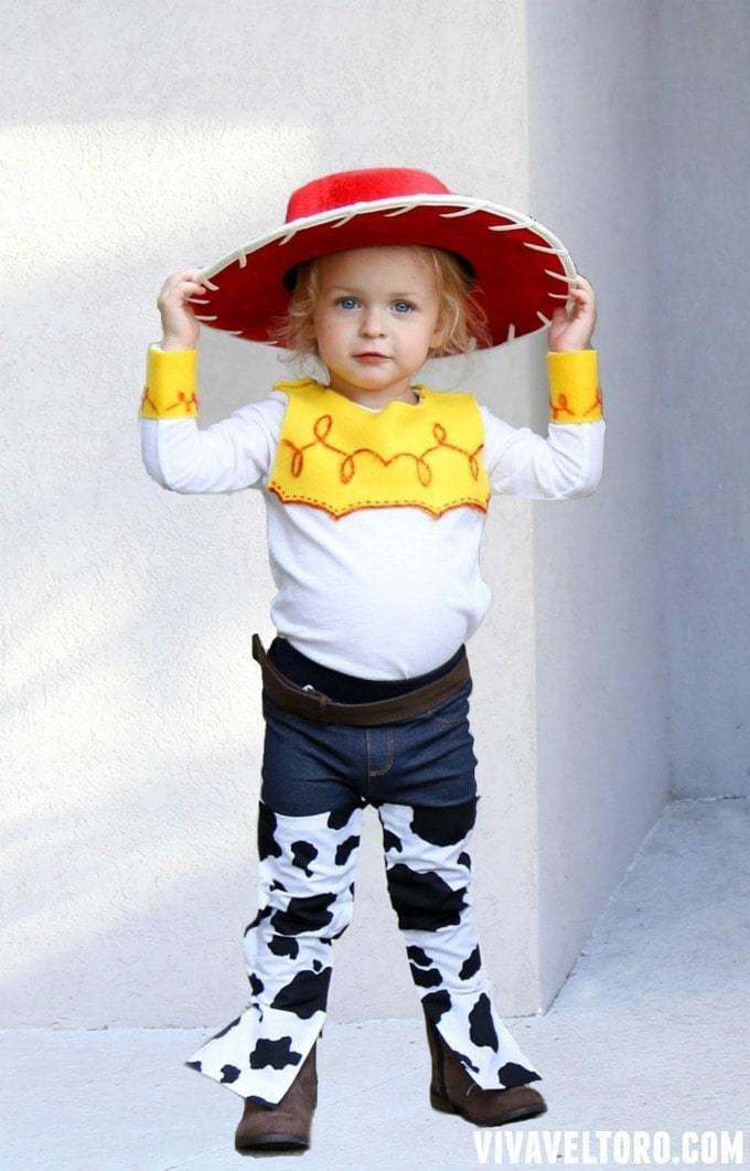 Best ideas about DIY Jessie Costume
. Save or Pin How to Make a Jessie Toy Story Costume No Sewing Required Now.