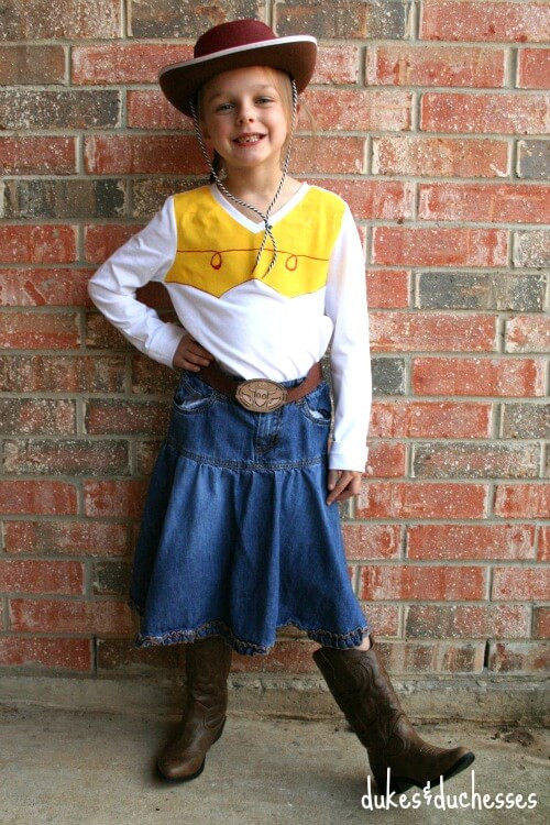 Best ideas about DIY Jessie Costume
. Save or Pin A Last Minute Jessie Costume Dukes and Duchesses Now.