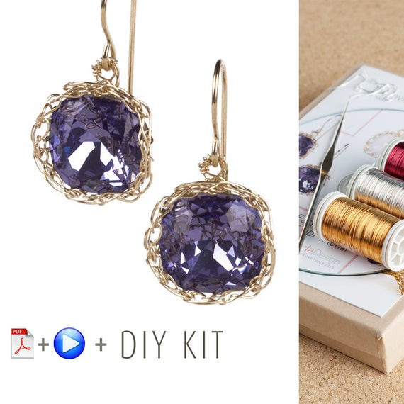 Best ideas about DIY Jewellery Kits
. Save or Pin Earring Kit Jewelry Making Kit Earring Pattern DIY Now.