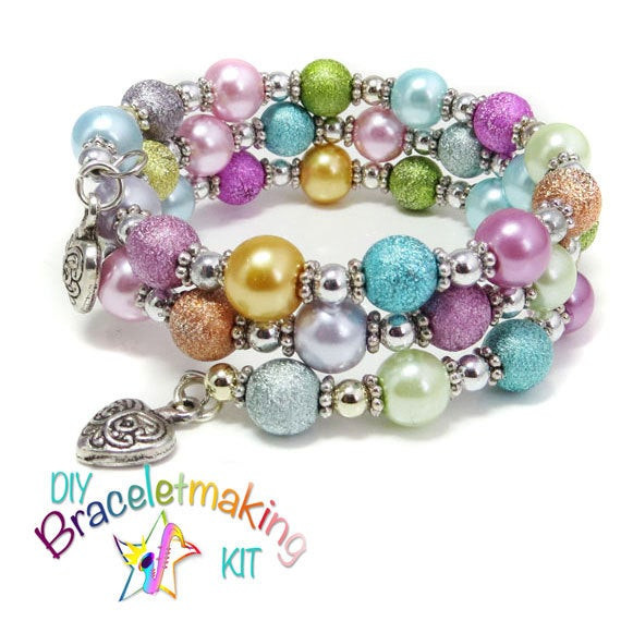 Best ideas about DIY Jewellery Kits
. Save or Pin DIY Bracelet stardust bead Kids Jewellery Making Kit Now.