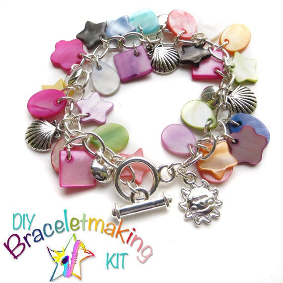 Best ideas about DIY Jewellery Kits
. Save or Pin DIY Bracelet Jewellery Making Kit Charm Bracelet kit Sunny Now.