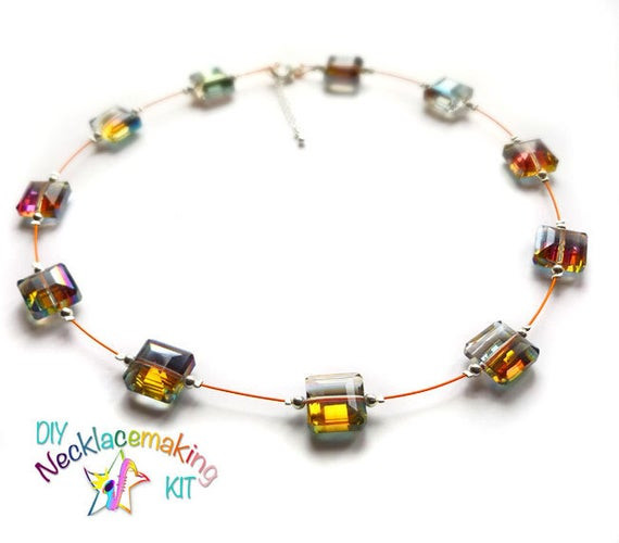 Best ideas about DIY Jewellery Kits
. Save or Pin DIY Necklace jewellery making kit Crystal Dream necklace kit Now.