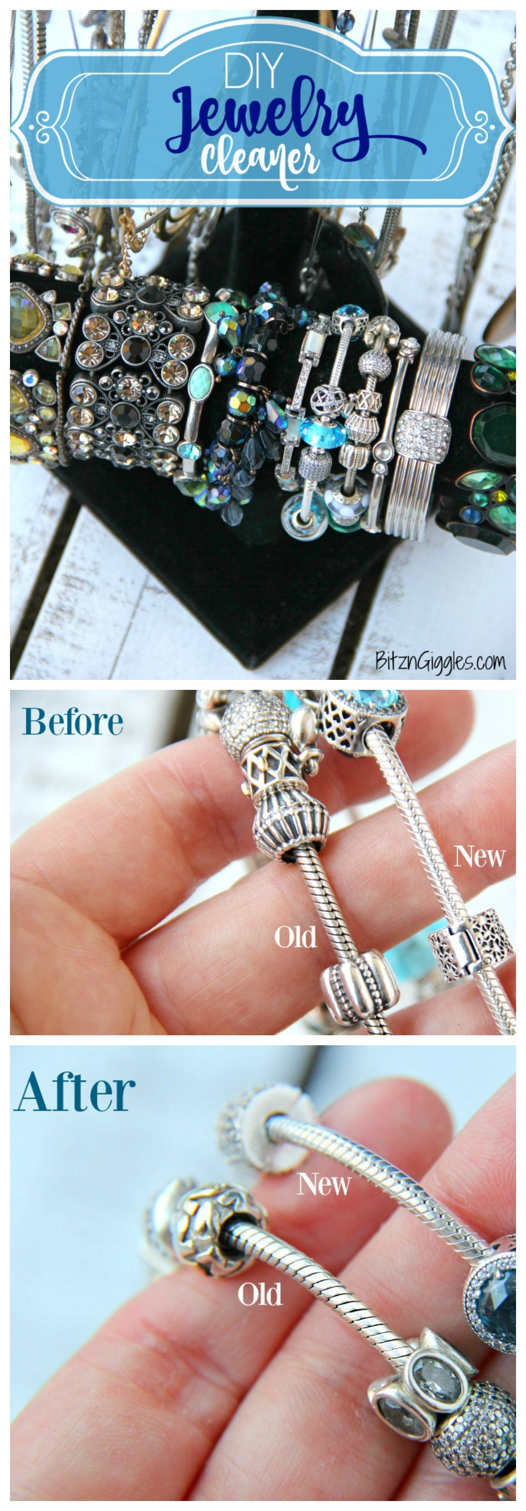 Best ideas about DIY Jewelry Cleaner
. Save or Pin DIY Jewelry Cleaner Bitz & Giggles Now.