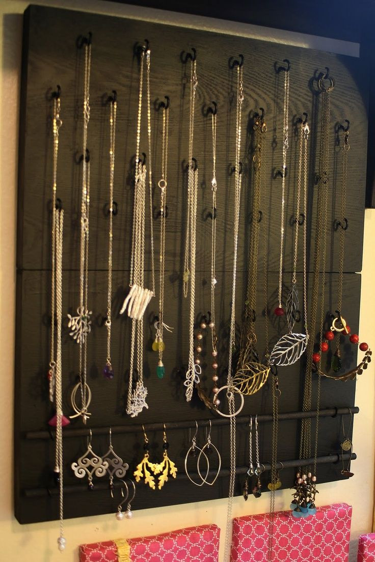 Best ideas about DIY Jewelry Hanger
. Save or Pin DIY Jewelry Organizers Now.