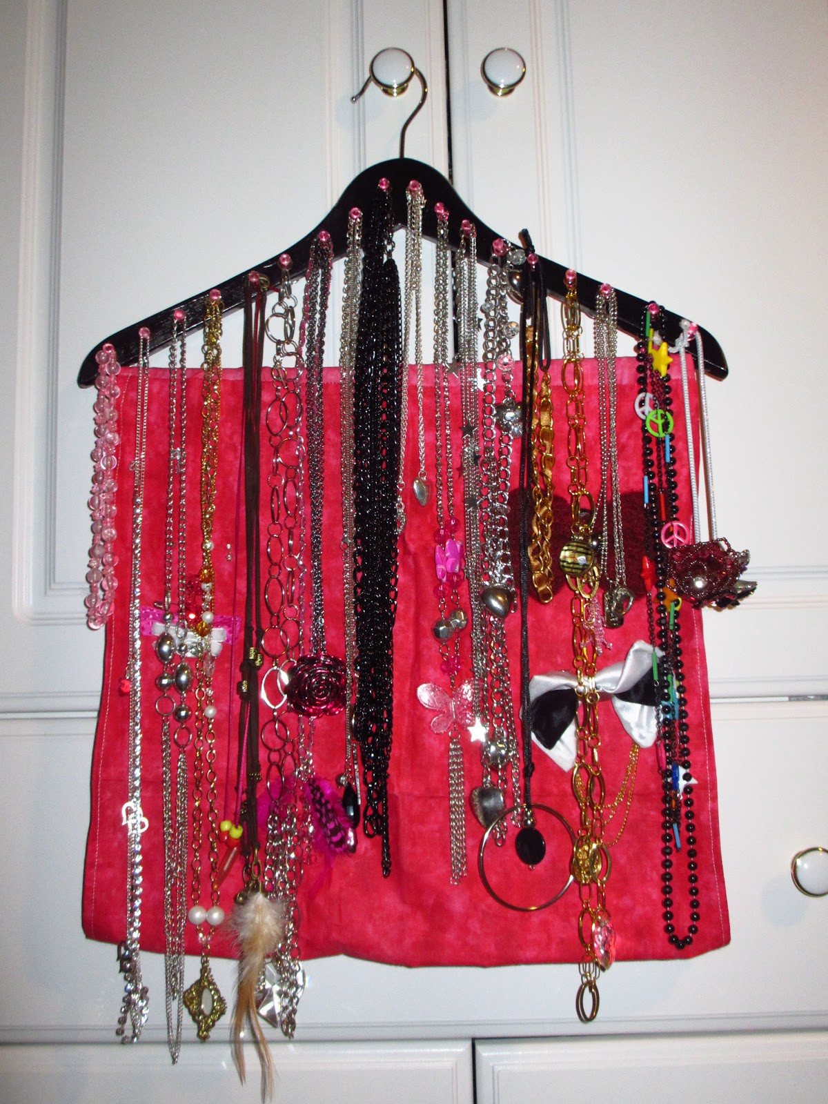 Best ideas about DIY Jewelry Hanger
. Save or Pin DIY QueenofDisaster Jewelry Organizer Now.
