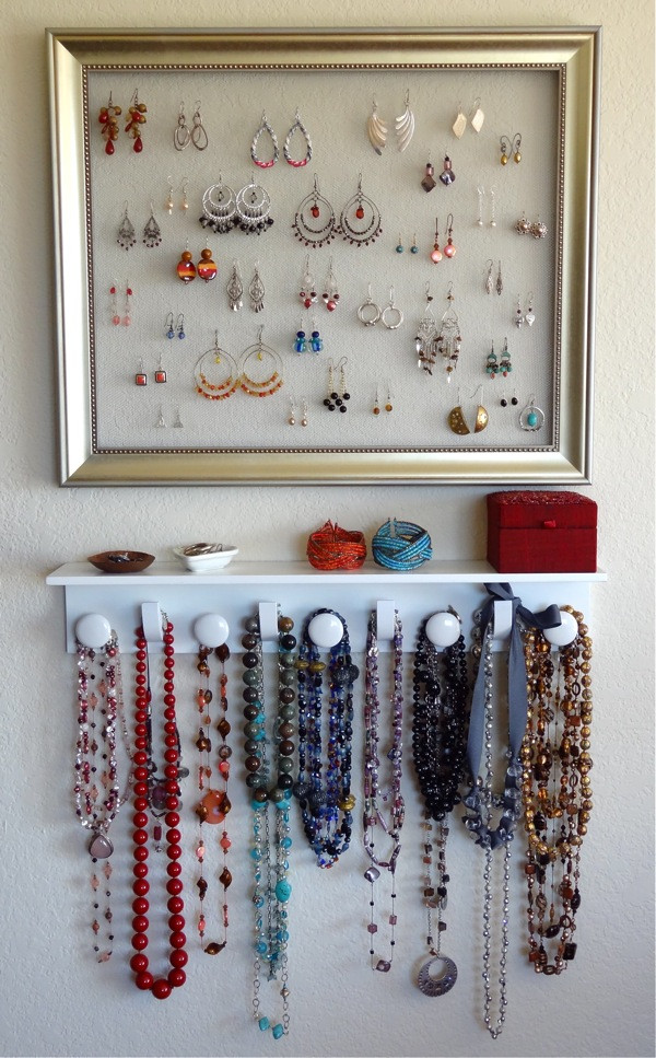 Best ideas about DIY Jewelry Organizer Ideas
. Save or Pin Twinkle and Twine DIY Jewelry Organizer Now.